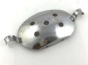 Antique Wall-Mounted Soap Dish with Hooks