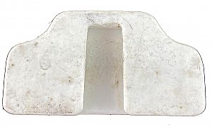 Antique White Surface Mount Porcelain Bathroom Cup Holder