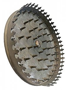 Antique Geo Taylor Nickel Plated Rain Shower Head - Circa 1890
