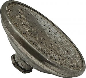 Antique Wrought Brass Nickel Plated Shower Head