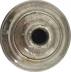Antique Wrought Brass Nickel Plated Shower Head