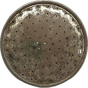 Antique Wrought Brass Nickel Plated Shower Head