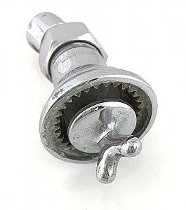 Antique "Standard" Chrome Shower Head With Arm