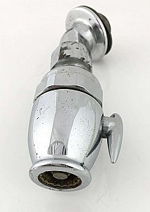 Antique Chrome Shower Head With Arm