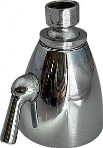 Antique "Speakman" Chrome Shower Head