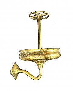 Antique Art Brass Co. of NY Bathroom Toothbrush Holder - circa 1910
