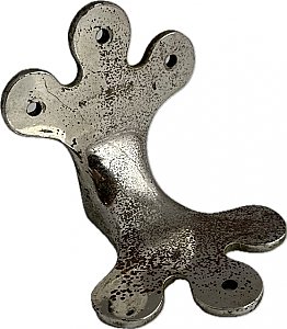 Antique "Peck Bros." Toilet Tank Bracket - Nickel