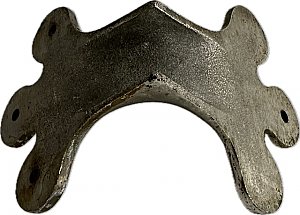 Antique "Peck Bros." Toilet Tank Bracket - Nickel