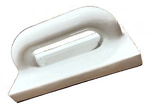 Antique White Porcelain Subway Surface Mount Grab Bar - Circa 1920