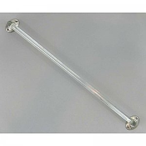 Antique Glass Towel Bar