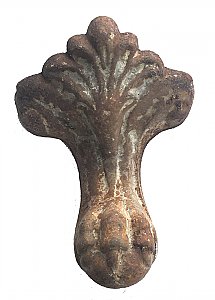Antique Cast Iron Bathtub Claw Foot Set of 4 - Circa 1900