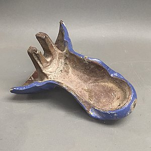 Antique Cast Iron Bathtub Claw Foot - Circa 1900