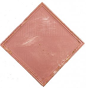 Antique "Miraplas Styron" "Red Magenta" Pink Plastic Wall Tile - 4-1/4" x 4-1/4" - Sold Each
