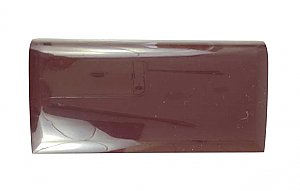 Antique Burgundy Wine"Artcrest" Plastic Polystyrene Bullnose Accent Tile - 4-1/4" x 2-1/8" x 3/8" depth - Sold Each