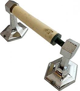 Antique Toilet Paper Holder in Chrome  - Circa 1950