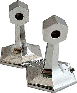 Antique Toilet Paper Holder in Chrome  - Circa 1950