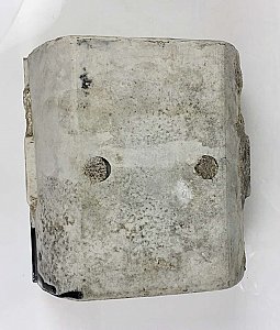 Antique Black Porcelain Subway Tile Recessed Toilet Paper Holder