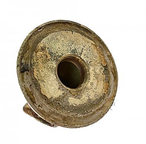 Antique Nickel Bathtub Spout - Circa 1920