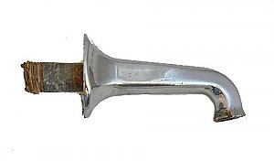 Antique Chrome Bathtub Spout - Circa 1930