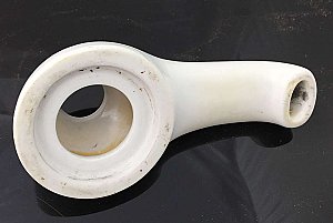 Antique Porcelain Lavatory or Sink Spout
