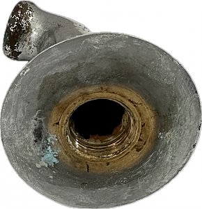 Antique Crane Chrome Bathtub Spout - Circa 1930