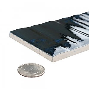 Joliet Prisma Sapphire 3" x 12" Ceramic Wall Tile -42 Tiles Per Case - 10.92 Sq. Ft.