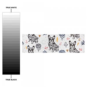 Rockstar Frenchie 11-3/4" x 39-1/8" Ceramic Wall Tile - 6 Tiles Per Case - 19.32 Sq. Ft.