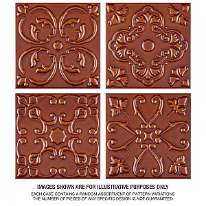 Trend Ambar 8" x 8" Ceramic Wall Tile -21 Tiles Per Case - 9.24 Sq. Ft.