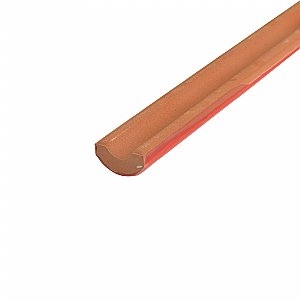 Bordon Rojo Moldura 1" x 7-7/8" Ceramic Pencil Wall Trim Tile Liner Tile - Sold Per Tile - 0.05 Square Feet