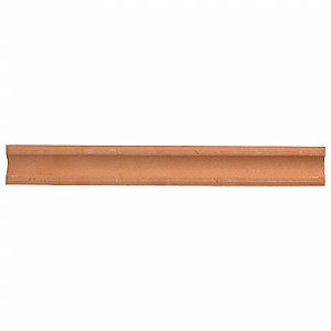 Bordon Rojo Moldura 1" x 7-7/8" Ceramic Pencil Wall Trim Tile Liner Tile - Sold Per Tile - 0.05 Square Feet