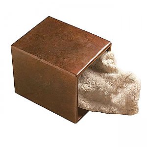 Solid Bronze Waste Basket - Multiple Finishes Available