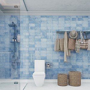 Myst Hotspring 4" x 8" Ceramic Wall Tile - 25 Tiles Per Case - 5.75 Square Feet