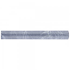 Aroas Cigarro Gris 1" x 7-7/8" Ceramic Wall Trim - 1 Tiles Per Case - 0.0 Square Feet