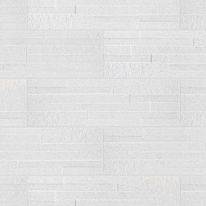 Tikal White 6-1/2" x 20-3/8" Ceramic Wall Tile - 9 Tiles Per Case - 8.37 Sq. Ft.