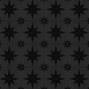 Stella Lustre Midnight 9-3/4" x 9-3/4" Porcelain Wall Tile - 16 Tiles Per Case - 10.88 Square Feet