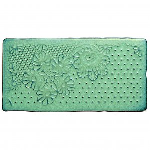 Antic Feelings Lava Verde 3" x 6" Ceramic Wall Tile - Sold Per Case of 32 - 4.38 Square Feet