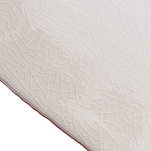 Alaska Craquelle White 3" x 12" Ceramic Wall Tile - 16 Tiles Per Case - 4.16 Sq. Ft.