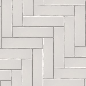 Alaska Craquelle White 3" x 12" Ceramic Wall Tile - 16 Tiles Per Case - 4.16 Sq. Ft.