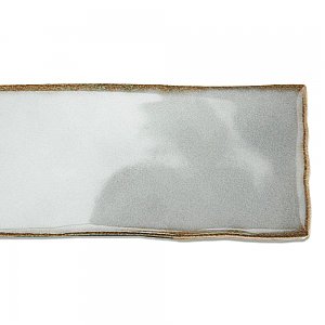 Hudson Studio Soho Brick Grey Eye 1-7/8" x 9-3/4" Ceramic Wall Tile - 48 Tiles Per Case - 6.24 Square Feet