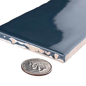 Castillo Denim 3" x 12" Subway Ceramic Wall Tile - 5.72 Sq. Ft. Per Case - 22 Tile Per Case