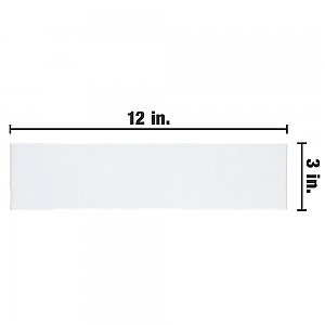 Castillo White 3" x 12" Subway Ceramic Wall Tile - 5.72 Sq. Ft. Per Case - 22 Tile Per Case