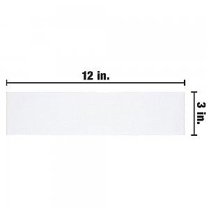 Castillo Matte White 3" x 12" Subway Ceramic Wall Tile - 5.72 Sq. Ft. Per Case - 22 Tile Per Case