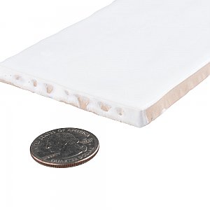 Castillo Matte White 3" x 12" Subway Ceramic Wall Tile - 5.72 Sq. Ft. Per Case - 22 Tile Per Case