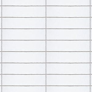 Castillo Matte White 3" x 12" Subway Ceramic Wall Tile - 5.72 Sq. Ft. Per Case - 22 Tile Per Case