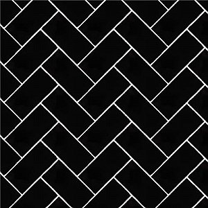 Castillo Gloss Black 3" x 6" Subway Tile - Sold Per Case of 44 Tile - 5.72 Square Feet