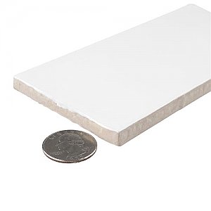 Castillo White 2-7/8" x 5-7/8" Subway Tile - Sold Per Case of 44 Tile - 5.67 Square Feet