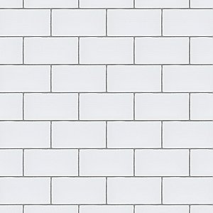 Castillo Matte White 3" x 6" Ceramic Wall Tile -44 Tiles Per Case - 5.72 Sq. Ft.