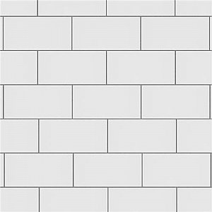 Crown Heights Glossy White 3" x 6" Subway Tile - Sold Per Case of 44 Tile - 6.03 Square Feet