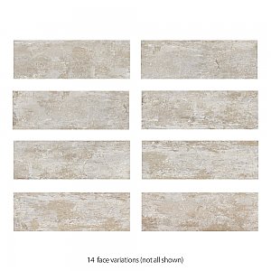 Habanera Beige 11-7/8" x 35-1/2" Ceramic Wall Tile - 5 Tiles Per Case - 14.75 Square Feet