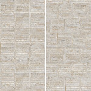 Habanera Decor Beige 11-7/8" x 35-1/2" Ceramic Wall Tile - 5 Tiles Per Case - 14.75 Square Feet